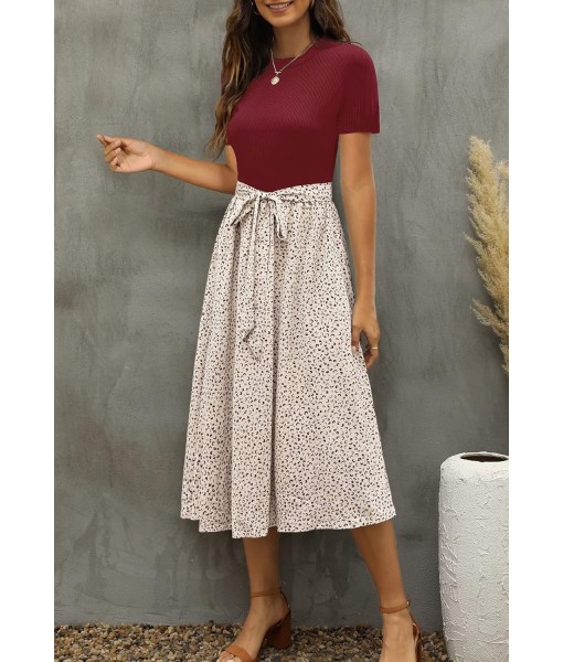 Zattcas Women 2025 Summer Dress Short Sleeve Ribbed Teacher Church Modest Business Casual Work Outfits Midi Dress