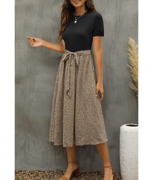 Zattcas Women 2025 Summer Dress Short Sleeve Ribbed Teacher Church Modest Business Casual Work Outfits Midi Dress
