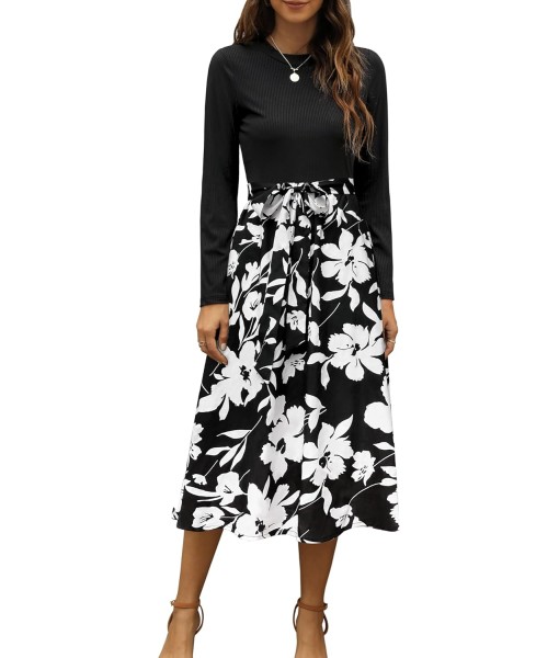 Zattcas Women 2025 Summer Dress Short Sleeve Ribbed Teacher Church Modest Business Casual Work Outfits Midi Dress