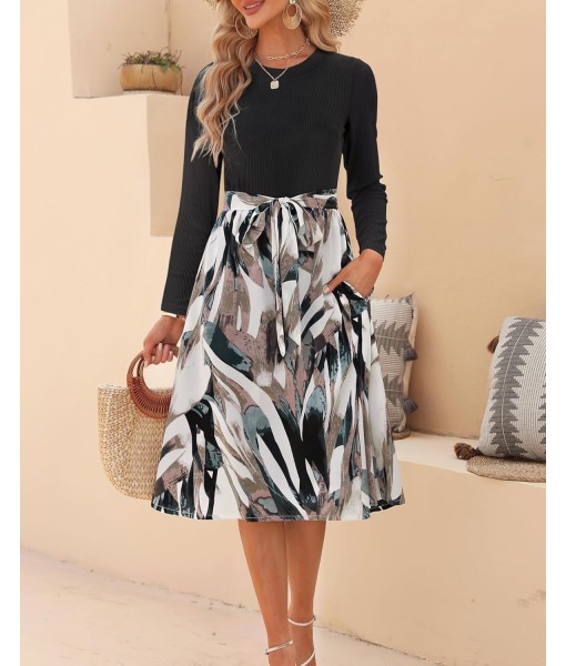 Zattcas Women 2025 Summer Dress Short Sleeve Ribbed Teacher Church Modest Business Casual Work Outfits Midi Dress