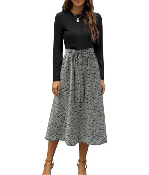 Zattcas Women 2025 Summer Dress Short Sleeve Ribbed Teacher Church Modest Business Casual Work Outfits Midi Dress