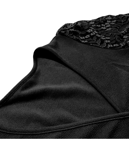 BOGURST Semi Formal Church Dresses for Women Bishop Sleeve Sexy V Neck Bodycon Midi Dresses