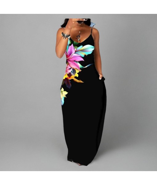 Women's Summer Maxi Dress Long Dress Casual Boho Sleeveless Strap Smocked Tiered Long Beach Sun Dresses