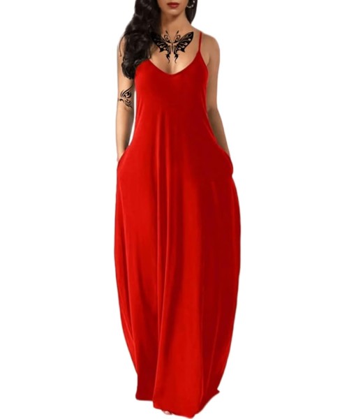 Women's Summer Maxi Dress Long Dress Casual Boho Sleeveless Strap Smocked Tiered Long Beach Sun Dresses