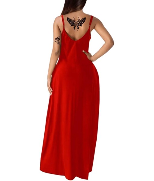 Women's Summer Maxi Dress Long Dress Casual Boho Sleeveless Strap Smocked Tiered Long Beach Sun Dresses