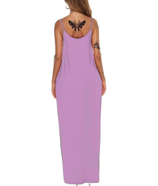 Women's Summer Maxi Dress Long Dress Casual Boho Sleeveless Strap Smocked Tiered Long Beach Sun Dresses