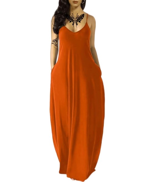 Women's Summer Maxi Dress Long Dress Casual Boho Sleeveless Strap Smocked Tiered Long Beach Sun Dresses