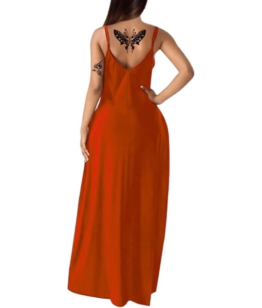 Women's Summer Maxi Dress Long Dress Casual Boho Sleeveless Strap Smocked Tiered Long Beach Sun Dresses