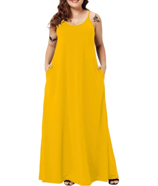 Women's Summer Maxi Dress Long Dress Casual Boho Sleeveless Strap Smocked Tiered Long Beach Sun Dresses