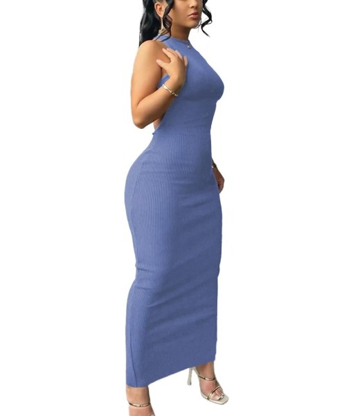 Nimsruc Women Summer Sexy Bodycon Maxi Dress Casual Long Dresses