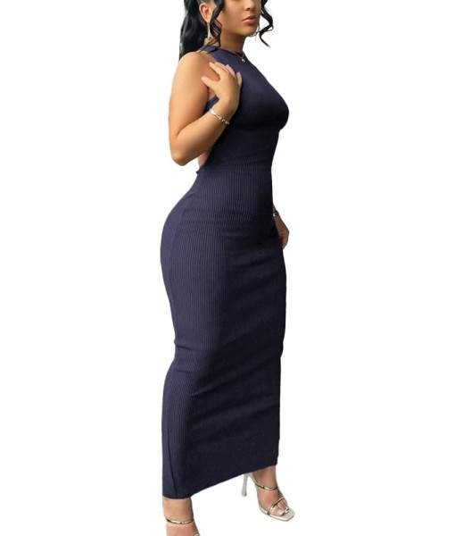Nimsruc Women Summer Sexy Bodycon Maxi Dress Casual Long Dresses