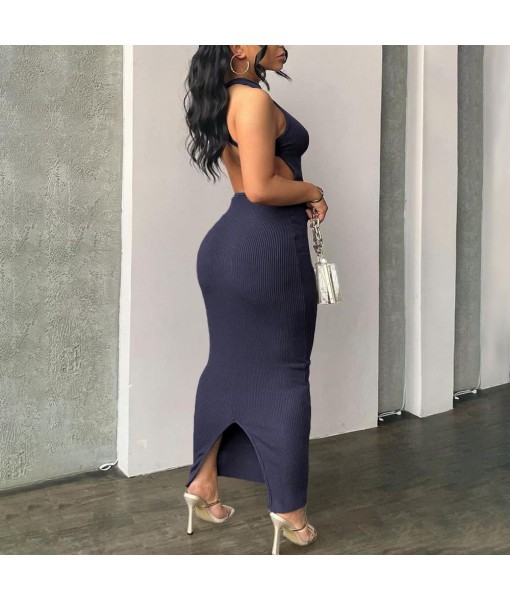 Nimsruc Women Summer Sexy Bodycon Maxi Dress Casual Long Dresses