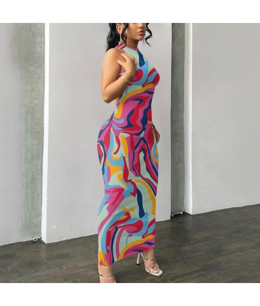 Nimsruc Women Summer Sexy Bodycon Maxi Dress Casual Long Dresses