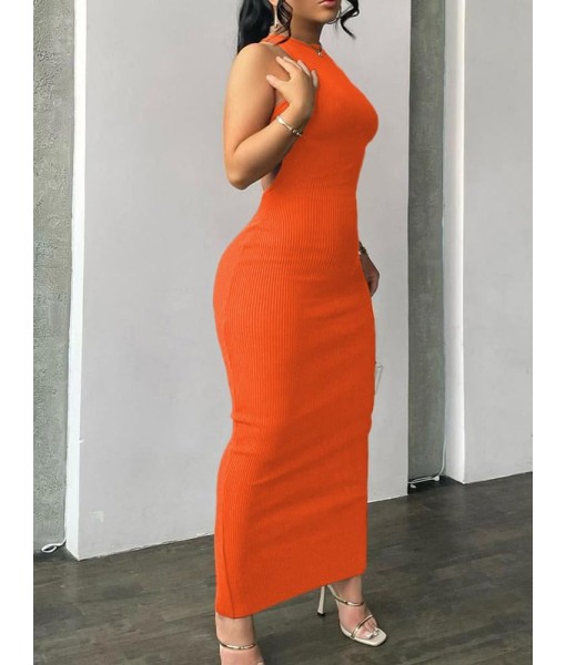 Nimsruc Women Summer Sexy Bodycon Maxi Dress Casual Long Dresses