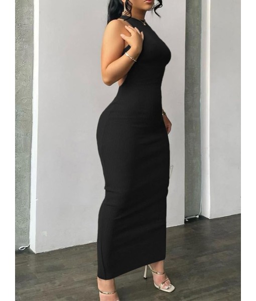 Nimsruc Women Summer Sexy Bodycon Maxi Dress Casual Long Dresses