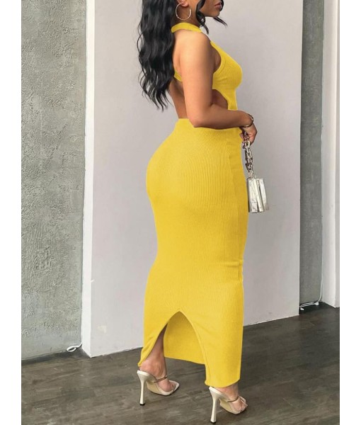 Nimsruc Women Summer Sexy Bodycon Maxi Dress Casual Long Dresses
