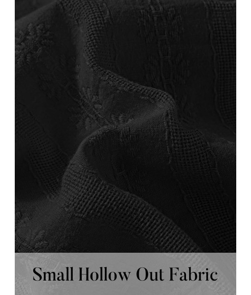 MEROKEETY Fall Dresses for Women 2025 Long Sleeve Casual V Neck Tiered Cotton Wedding Guest Maxi Dress Pockets