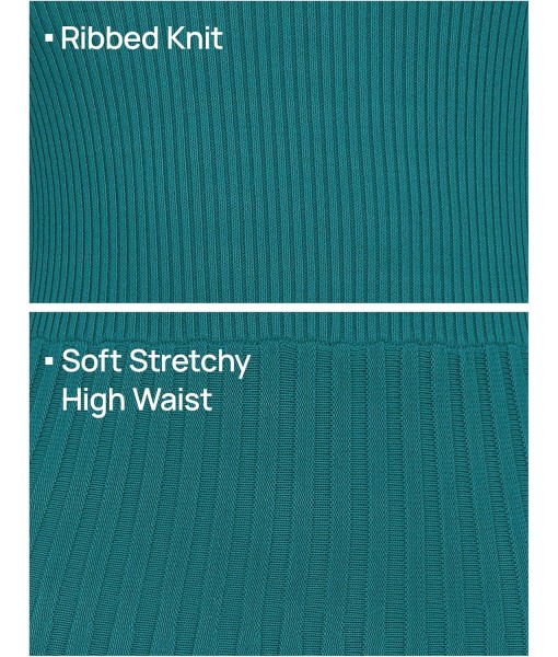 ZESICA Women's Long Sleeve Sweater Dress Fall 2025 Crewneck Ribbed Knit Pleated A-Line Maxi Wedding Guest Dresses
