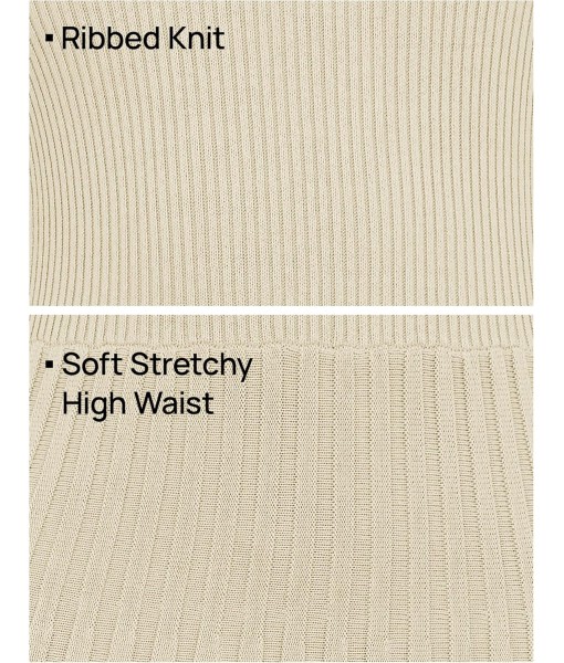 ZESICA Women's Long Sleeve Sweater Dress Fall 2025 Crewneck Ribbed Knit Pleated A-Line Maxi Wedding Guest Dresses