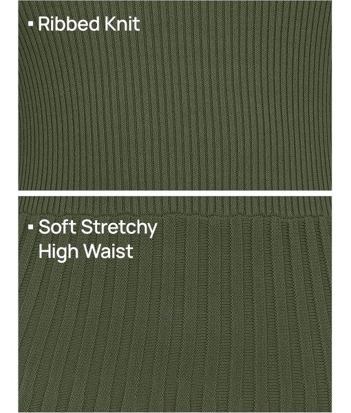 ZESICA Women's Long Sleeve Sweater Dress Fall 2025 Crewneck Ribbed Knit Pleated A-Line Maxi Wedding Guest Dresses