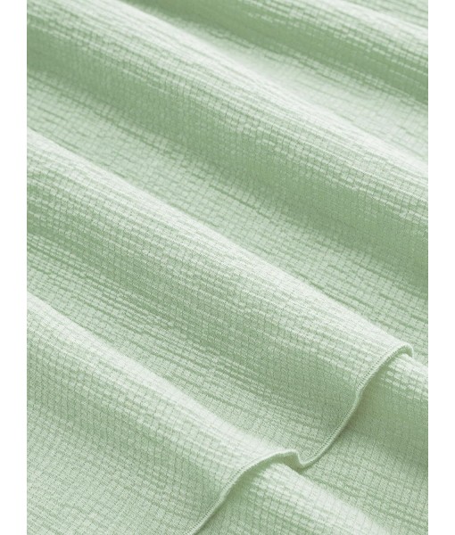CIDER Women's Summer Cocktail Dress - Tube Ruched Ruffle Mini Dress