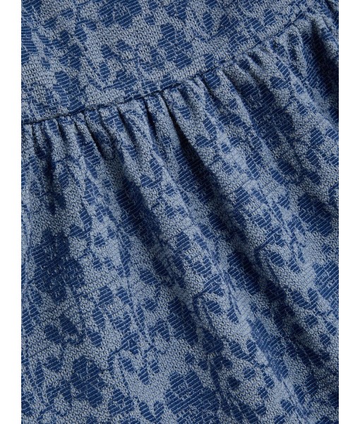 CIDER Women's Summer Cocktail Dress - Tube Ruched Ruffle Mini Dress