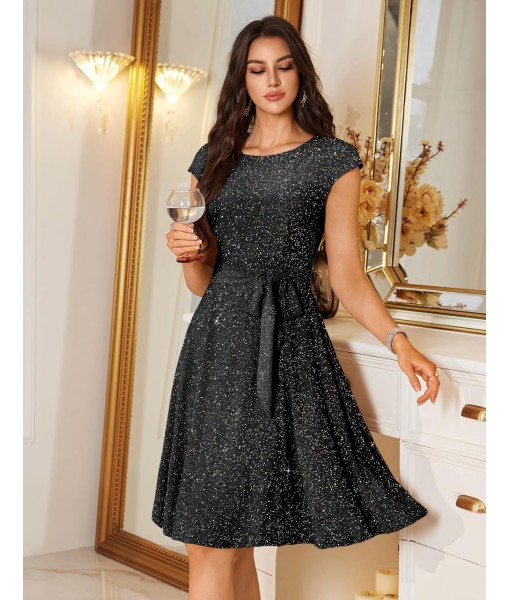 DRESSTELLS Women's Cocktail Dresses, Formal Wedding Guest Church Modest Party Prom Dress 2025