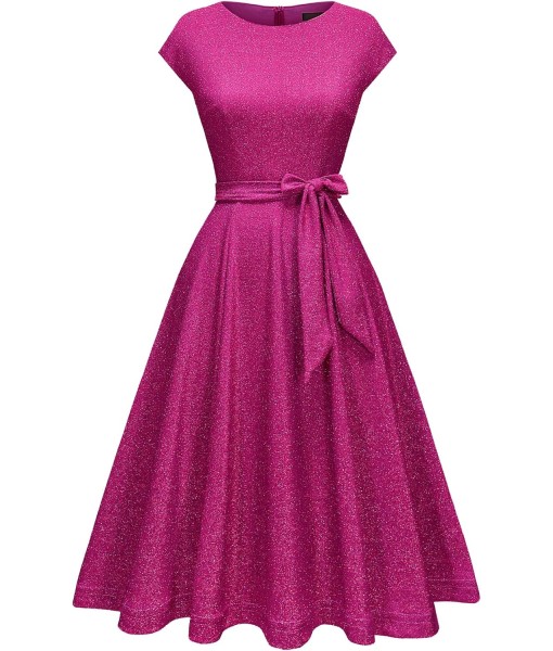 DRESSTELLS Women's Cocktail Dresses, Formal Wedding Guest Church Modest Party Prom Dress 2025