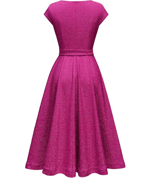 DRESSTELLS Women's Cocktail Dresses, Formal Wedding Guest Church Modest Party Prom Dress 2025