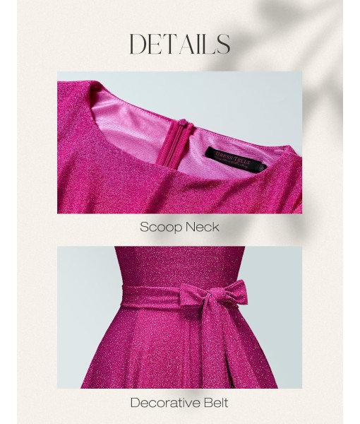 DRESSTELLS Women's Cocktail Dresses, Formal Wedding Guest Church Modest Party Prom Dress 2025