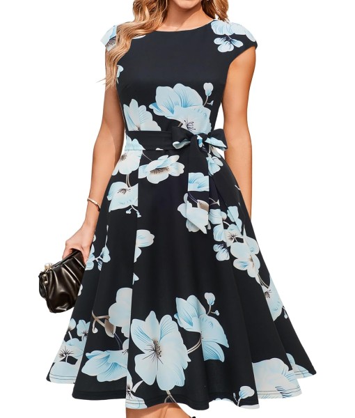 DRESSTELLS Women's Cocktail Dresses, Formal Wedding Guest Church Modest Party Prom Dress 2025