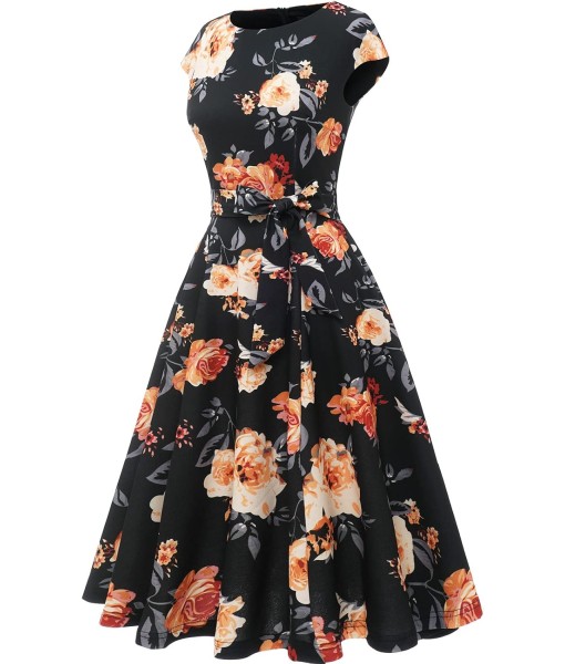 DRESSTELLS Women's Cocktail Dresses, Formal Wedding Guest Church Modest Party Prom Dress 2025