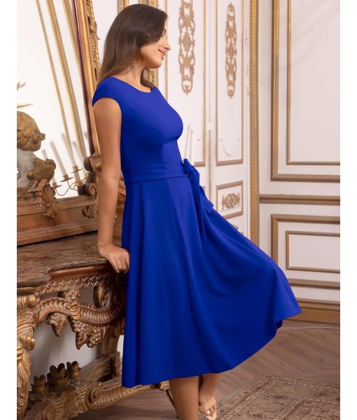 DRESSTELLS Women's Cocktail Dresses, Formal Wedding Guest Church Modest Party Prom Dress 2025