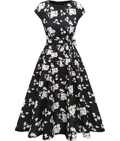 DRESSTELLS Women's Cocktail Dresses, Formal Wedding Guest Church Modest Party Prom Dress 2025
