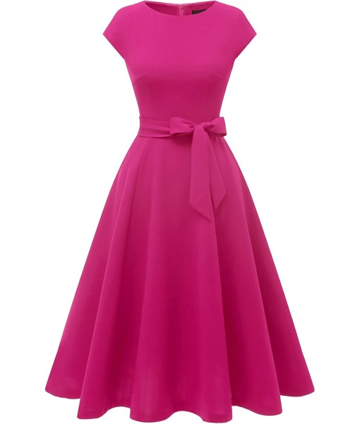 DRESSTELLS Women's Cocktail Dresses, Formal Wedding Guest Church Modest Party Prom Dress 2025