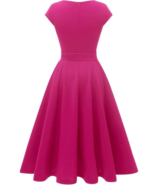 DRESSTELLS Women's Cocktail Dresses, Formal Wedding Guest Church Modest Party Prom Dress 2025