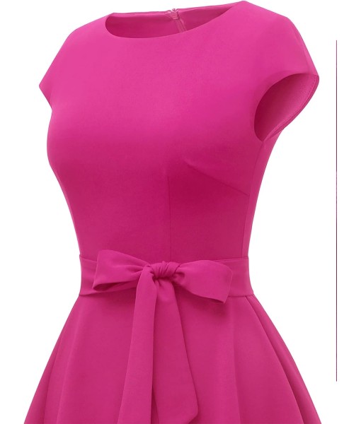 DRESSTELLS Women's Cocktail Dresses, Formal Wedding Guest Church Modest Party Prom Dress 2025