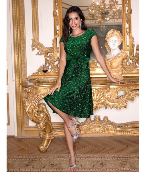 DRESSTELLS Women's Cocktail Dresses, Formal Wedding Guest Church Modest Party Prom Dress 2025