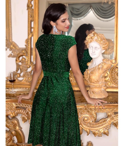 DRESSTELLS Women's Cocktail Dresses, Formal Wedding Guest Church Modest Party Prom Dress 2025