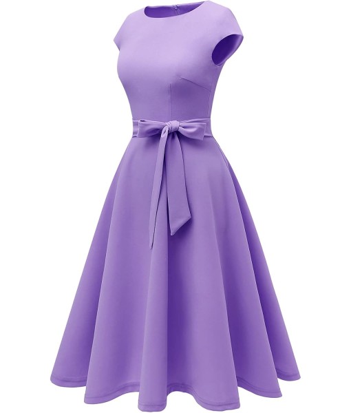 DRESSTELLS Women's Cocktail Dresses, Formal Wedding Guest Church Modest Party Prom Dress 2025