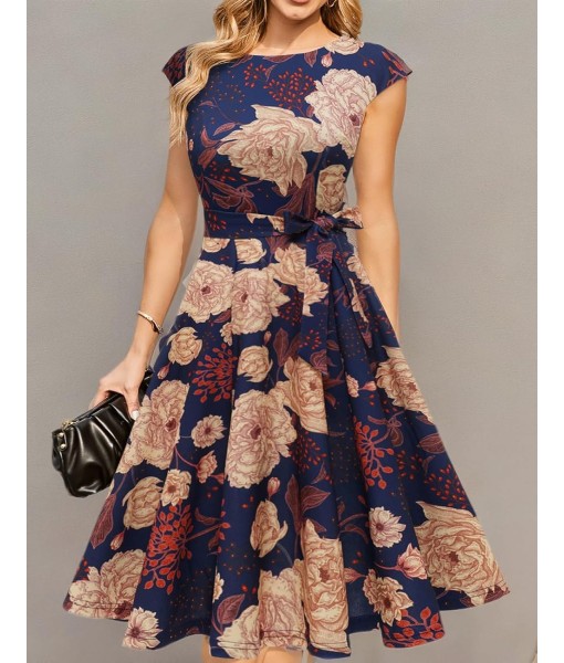 DRESSTELLS Women's Cocktail Dresses, Formal Wedding Guest Church Modest Party Prom Dress 2025