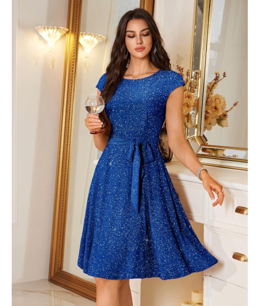 DRESSTELLS Women's Cocktail Dresses, Formal Wedding Guest Church Modest Party Prom Dress 2025