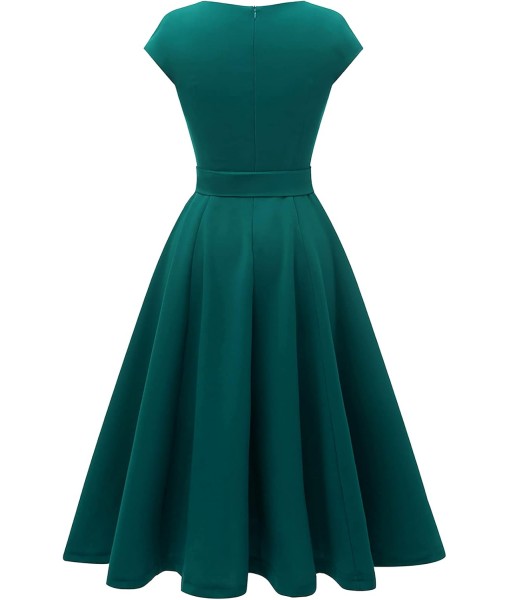 DRESSTELLS Women's Cocktail Dresses, Formal Wedding Guest Church Modest Party Prom Dress 2025