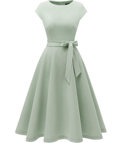 DRESSTELLS Women's Cocktail Dresses, Formal Wedding Guest Church Modest Party Prom Dress 2025