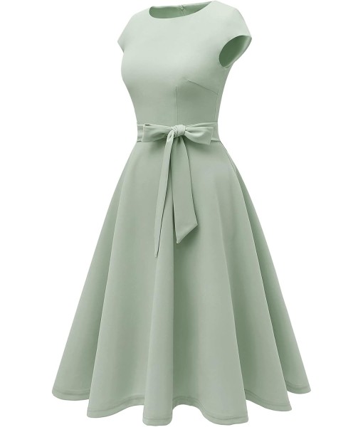 DRESSTELLS Women's Cocktail Dresses, Formal Wedding Guest Church Modest Party Prom Dress 2025