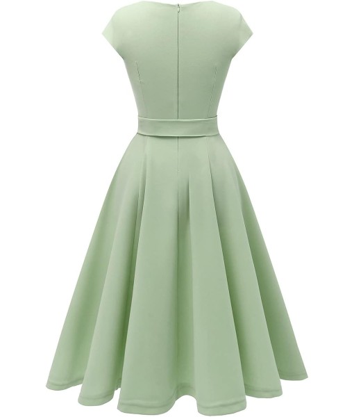 DRESSTELLS Women's Cocktail Dresses, Formal Wedding Guest Church Modest Party Prom Dress 2025