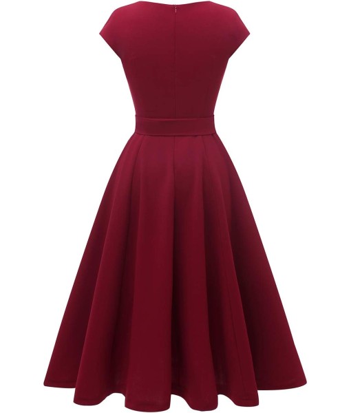 DRESSTELLS Women's Cocktail Dresses, Formal Wedding Guest Church Modest Party Prom Dress 2025