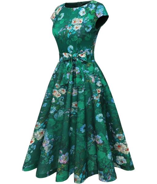 DRESSTELLS Women's Cocktail Dresses, Formal Wedding Guest Church Modest Party Prom Dress 2025