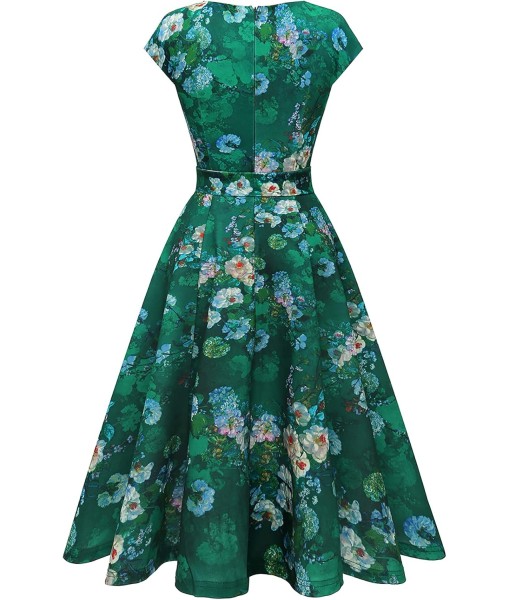 DRESSTELLS Women's Cocktail Dresses, Formal Wedding Guest Church Modest Party Prom Dress 2025