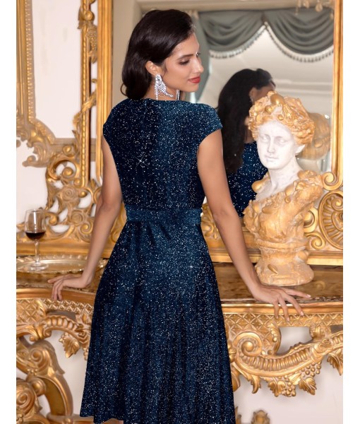 DRESSTELLS Women's Cocktail Dresses, Formal Wedding Guest Church Modest Party Prom Dress 2025